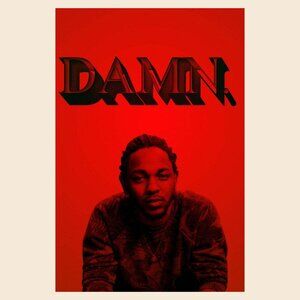 Kendrick Lamar Red Damn Poster_166